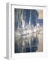 Tabular Iceberg in the Weddell Sea, Antarctica-Pete Oxford-Framed Photographic Print