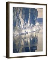 Tabular Iceberg in the Weddell Sea, Antarctica-Pete Oxford-Framed Photographic Print