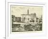 Tabularium and Back of Senatorial Palace, from the Forum-null-Framed Giclee Print