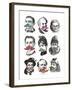 Tache Parade-Clara Wells-Framed Giclee Print