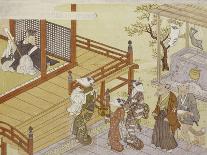 Going to the Shrine, circa 1765-Tachibana Minko-Giclee Print