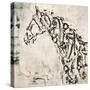 Tack Horse-Jodi Maas-Stretched Canvas