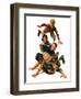 "Tackle,"November 13, 1926-Frederic Stanley-Framed Premium Giclee Print