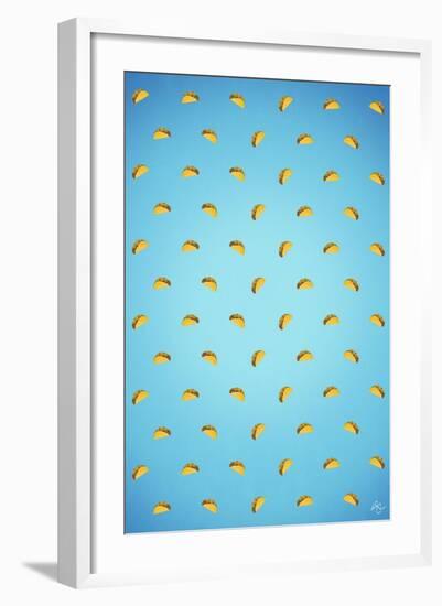 Taco Pattern-Kimberly Glover-Framed Giclee Print
