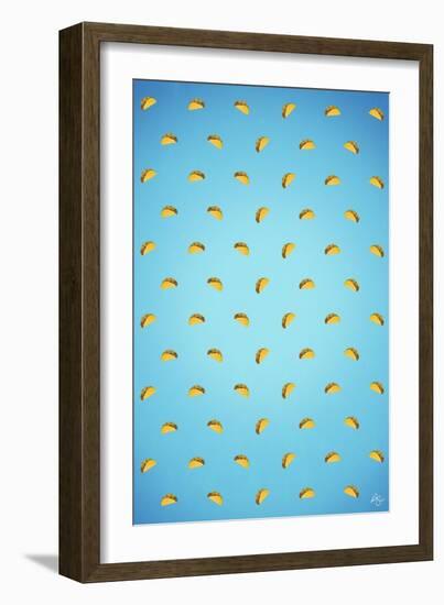 Taco Pattern-Kimberly Glover-Framed Giclee Print