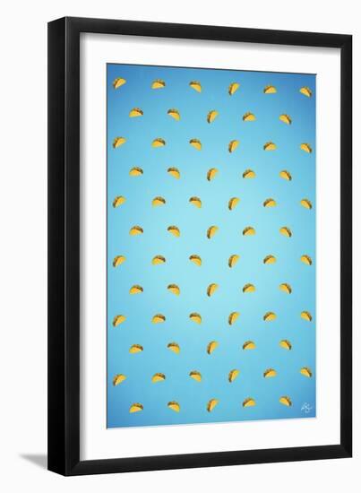 Taco Pattern-Kimberly Glover-Framed Giclee Print