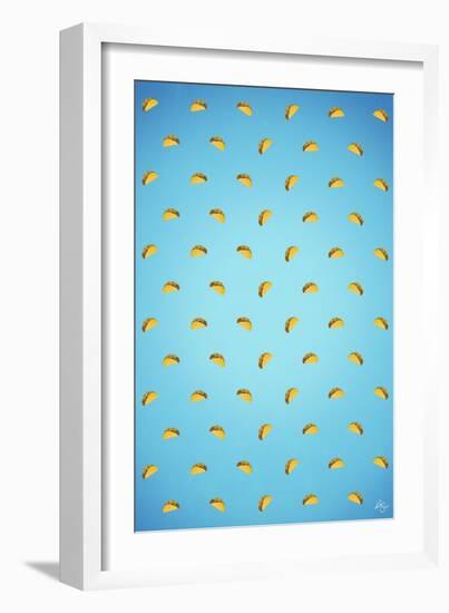 Taco Pattern-Kimberly Glover-Framed Giclee Print