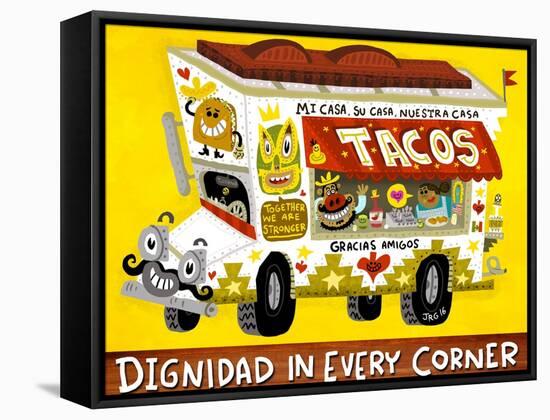 Taco Truck-Jorge R. Gutierrez-Framed Stretched Canvas