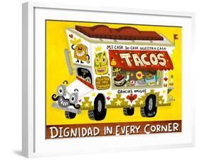 Taco Truck-Jorge R. Gutierrez-Framed Art Print