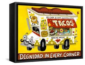 Taco Truck-Jorge R. Gutierrez-Framed Stretched Canvas