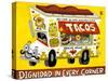 Taco Truck-Jorge R. Gutierrez-Stretched Canvas