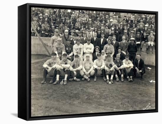 Tacoma All Star Baseball Team, 1924-Marvin Boland-Framed Stretched Canvas