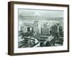 Tacoma Downtown Business District, 1930-Chapin Bowen-Framed Giclee Print