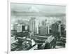 Tacoma Downtown Business District, 1930-Chapin Bowen-Framed Giclee Print