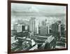 Tacoma Downtown Business District, 1930-Chapin Bowen-Framed Giclee Print