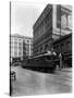 Tacoma Electric Interurban at Station, 1924-Asahel Curtis-Stretched Canvas