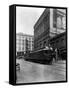 Tacoma Electric Interurban at Station, 1924-Asahel Curtis-Framed Stretched Canvas