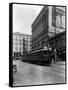 Tacoma Electric Interurban at Station, 1924-Asahel Curtis-Framed Stretched Canvas