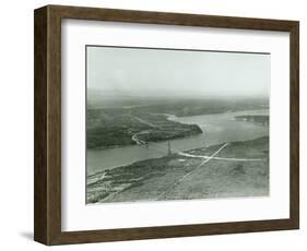 Tacoma Narrows Bridge (1940)-null-Framed Giclee Print