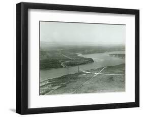Tacoma Narrows Bridge (1940)-null-Framed Giclee Print