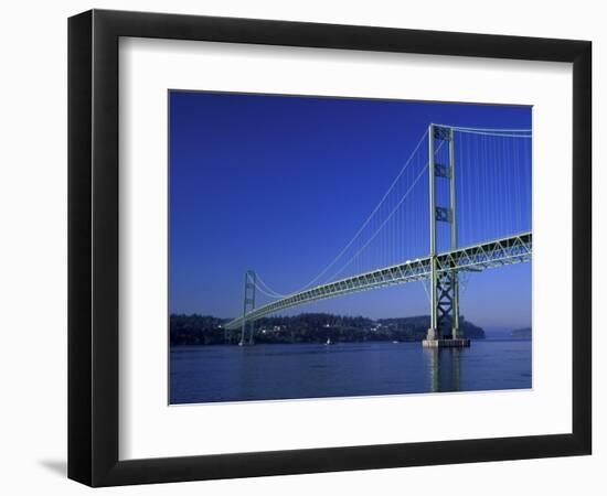 Tacoma Narrows Bridge, Washington, USA-Jamie & Judy Wild-Framed Photographic Print