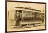 Tacoma Railway and Motor Company Street Car, North K Street Line (ca. 1899)-E.L. Gurnea-Framed Giclee Print