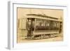 Tacoma Railway and Motor Company Street Car, North K Street Line (ca. 1899)-E.L. Gurnea-Framed Giclee Print