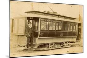 Tacoma Railway and Motor Company Street Car, North K Street Line (ca. 1899)-E.L. Gurnea-Mounted Giclee Print