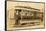 Tacoma Railway and Motor Company Street Car, North K Street Line (ca. 1899)-E.L. Gurnea-Framed Stretched Canvas