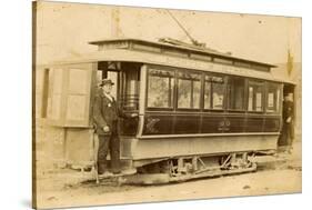 Tacoma Railway and Motor Company Street Car, North K Street Line (ca. 1899)-E.L. Gurnea-Stretched Canvas