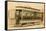 Tacoma Railway and Motor Company Street Car, North K Street Line (ca. 1899)-E.L. Gurnea-Framed Stretched Canvas