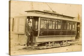 Tacoma Railway and Motor Company Street Car, North K Street Line (ca. 1899)-E.L. Gurnea-Stretched Canvas