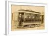 Tacoma Railway and Motor Company Street Car, North K Street Line (ca. 1899)-E.L. Gurnea-Framed Giclee Print