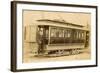 Tacoma Railway and Motor Company Street Car, North K Street Line (ca. 1899)-E.L. Gurnea-Framed Giclee Print