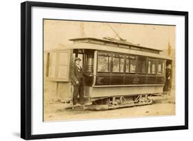 Tacoma Railway and Motor Company Street Car, North K Street Line (ca. 1899)-E.L. Gurnea-Framed Giclee Print