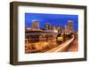Tacoma Skyline, Washington State, United States of America, North America-Richard Cummins-Framed Photographic Print