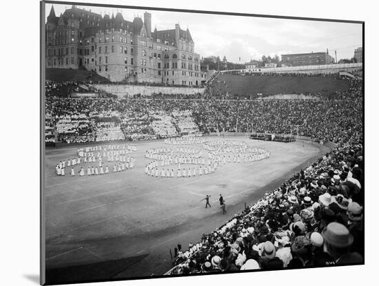 Tacoma Stadium, "The Awakening of Spring," 1915-Asahel Curtis-Mounted Giclee Print