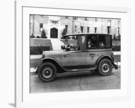 Tacoma Taxicab & Transfer Co, 1927-Chapin Bowen-Framed Giclee Print