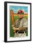 Tacoma, WA, Tacoma Northwestern League, Morse, Baseball Card-Lantern Press-Framed Art Print