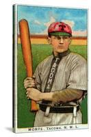 Tacoma, WA, Tacoma Northwestern League, Morse, Baseball Card-Lantern Press-Stretched Canvas