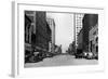 Tacoma, WA View of Pacific Avenue Photograph - Tacoma, WA-Lantern Press-Framed Art Print