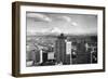 Tacoma, WA View of Rainier from Medical Arts Building Photograph - Tacoma, WA-Lantern Press-Framed Art Print