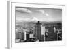 Tacoma, WA View of Rainier from Medical Arts Building Photograph - Tacoma, WA-Lantern Press-Framed Art Print