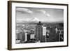 Tacoma, WA View of Rainier from Medical Arts Building Photograph - Tacoma, WA-Lantern Press-Framed Art Print