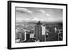 Tacoma, WA View of Rainier from Medical Arts Building Photograph - Tacoma, WA-Lantern Press-Framed Art Print