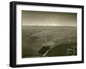 Tacoma, Washington, Aerial View (ca. 1937)-null-Framed Giclee Print