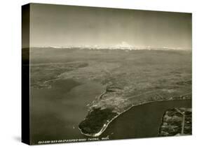 Tacoma, Washington, Aerial View (ca. 1937)-null-Stretched Canvas