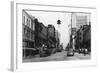 Tacoma, Washington - Northern View from Pacific Avenue-Lantern Press-Framed Art Print