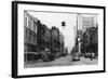 Tacoma, Washington - Northern View from Pacific Avenue-Lantern Press-Framed Art Print