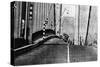 Tacoma, Washington - November 7, 1940 - Tacoma Narrows Bridge - Galloping Bridge-Lantern Press-Stretched Canvas